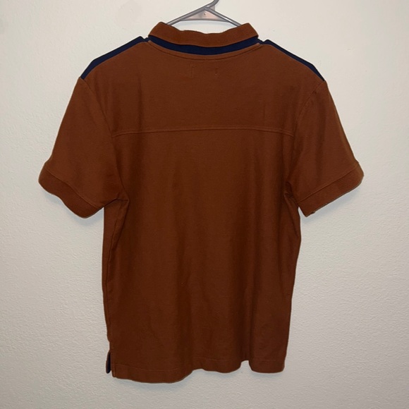 Top man quarter zip v-neck mens shirt - Picture 3 of 4